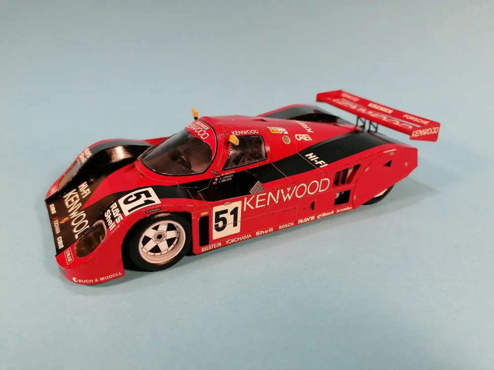 Papierový model Porsche 962 CK6 LM 1992